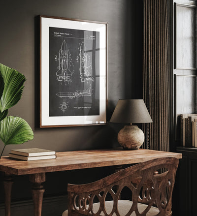 NASA Space Shuttle Patent Print - Magic Posters