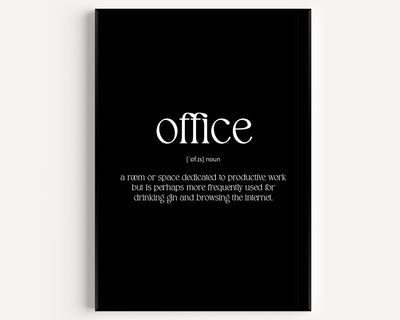 Office Definition Print - Magic Posters
