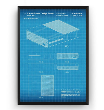 One Console 2014 Patent Print - Magic Posters