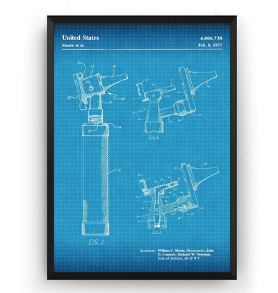 Otoscope 1977 Patent Print - Magic Posters