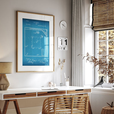 Our National Ball Game Patent Print - Magic Posters