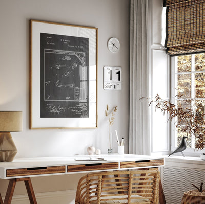 Our National Ball Game Patent Print - Magic Posters