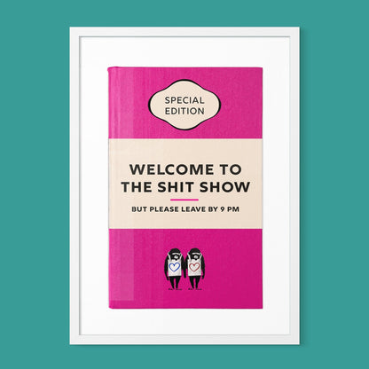 Personalised Book Cover Art Print (Classic Edition) - Magic Posters