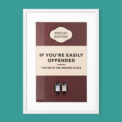 Personalised Book Cover Art Print (Classic Edition) - Magic Posters