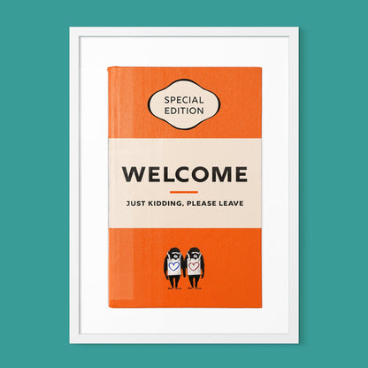 Personalised Book Cover Art Print (Classic Edition) - Magic Posters