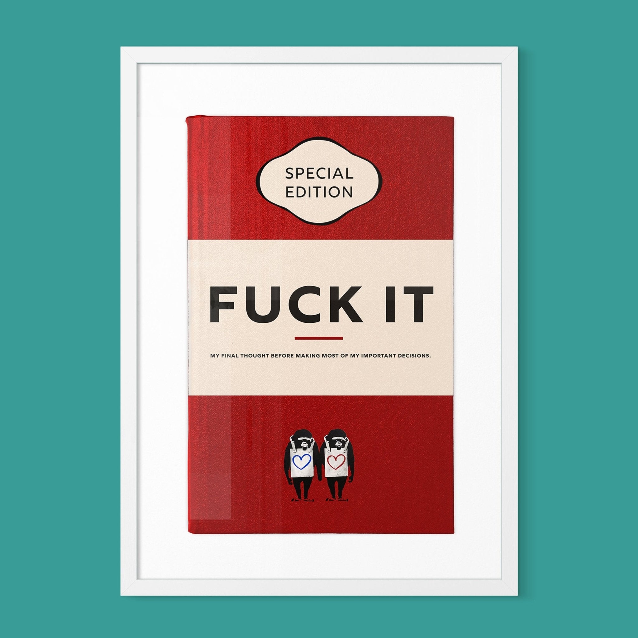 Personalised Book Cover Art Print (Classic Edition) - Magic Posters