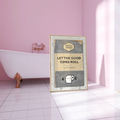 Personalised Book Cover Art Print (Dark Grey) - Magic Posters