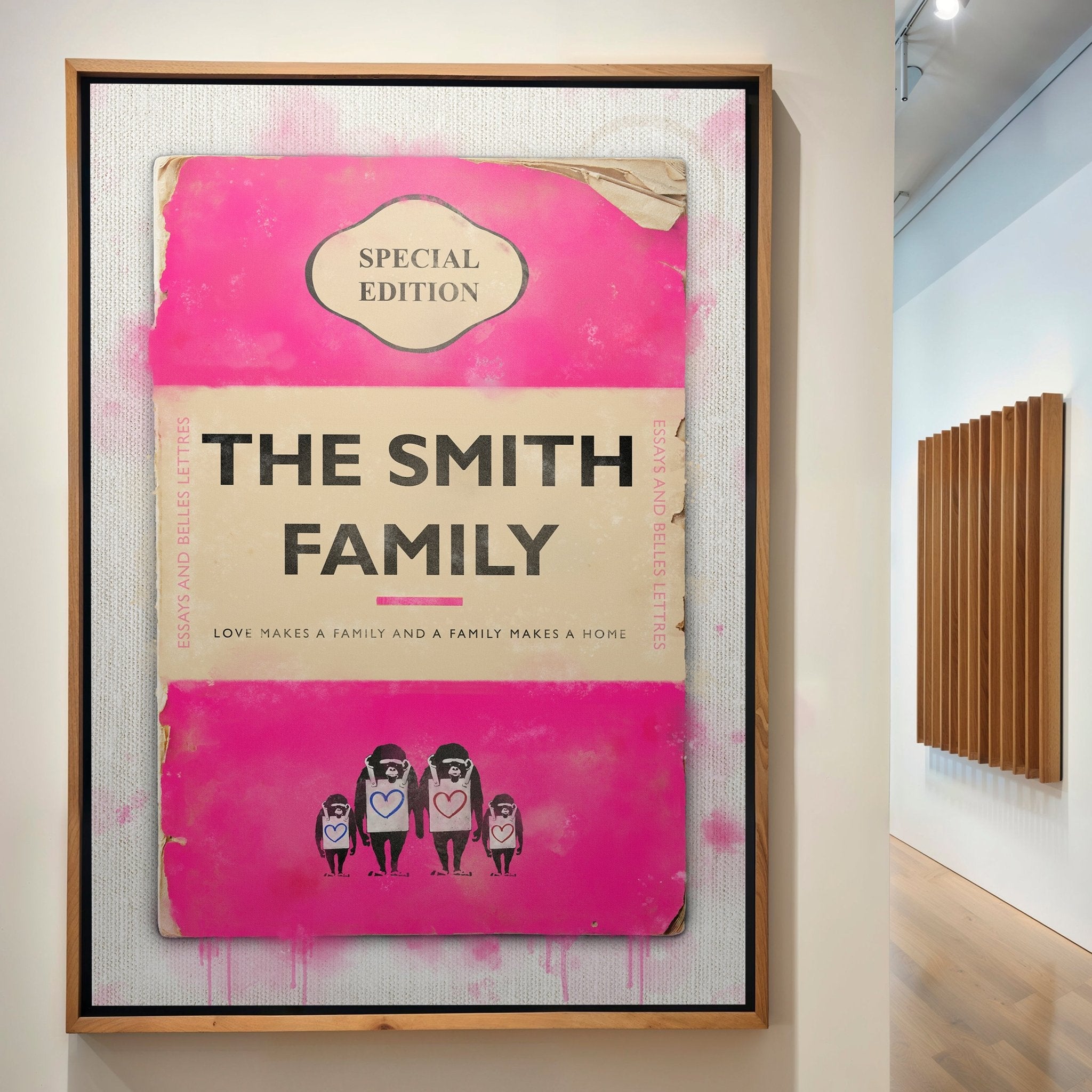 Personalised Book Cover Art Print (Family Edition) - Magic Posters