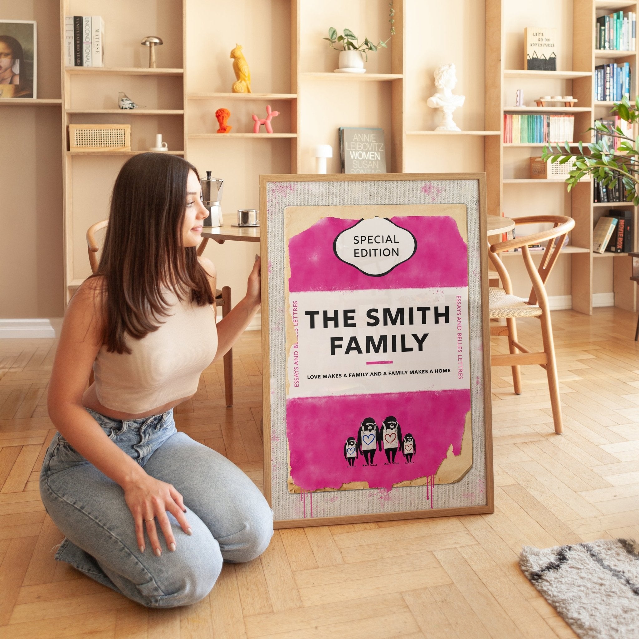 Personalised Book Cover Art Print (New Edition) - Magic Posters