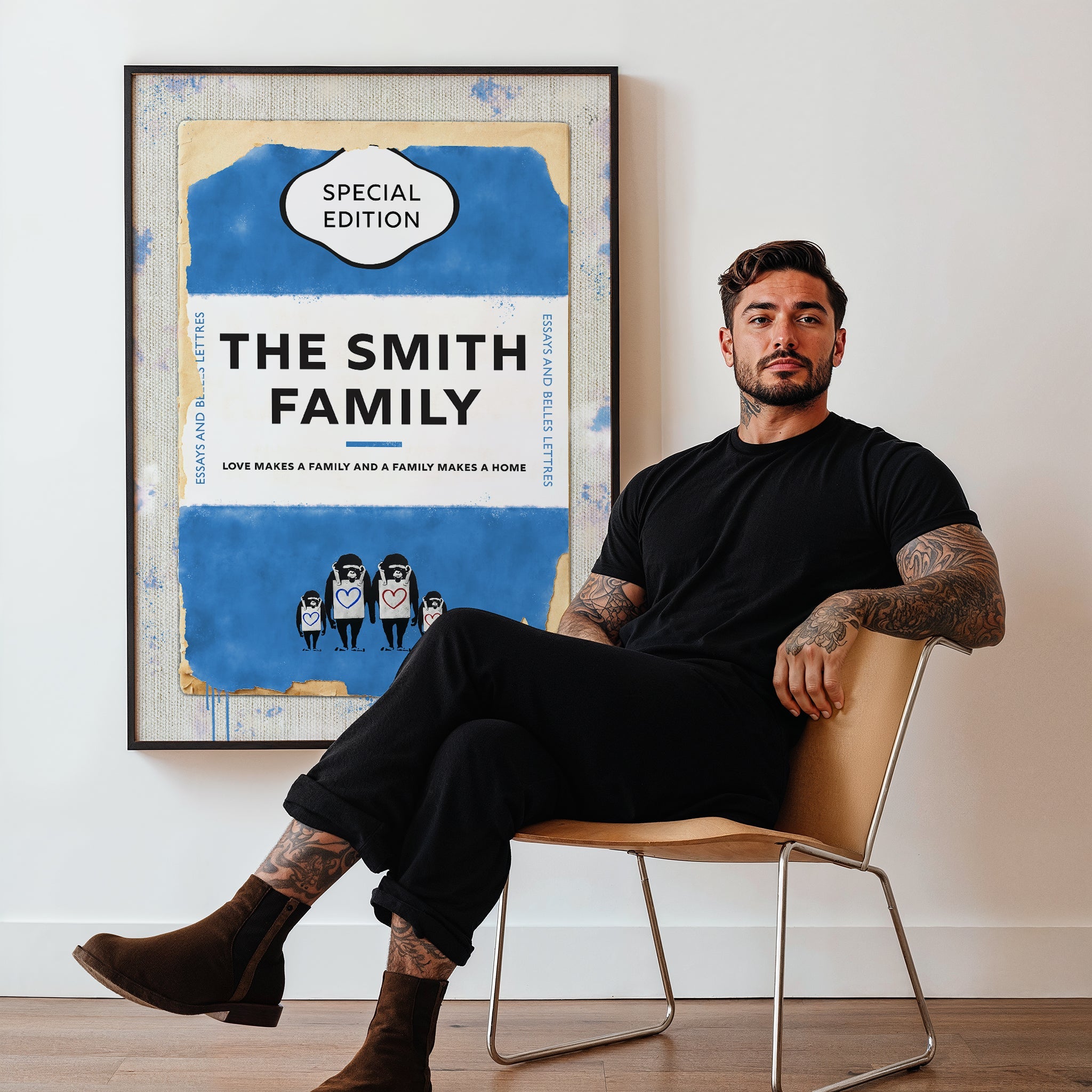 Personalised Book Cover Art Print (New Edition) - Magic Posters