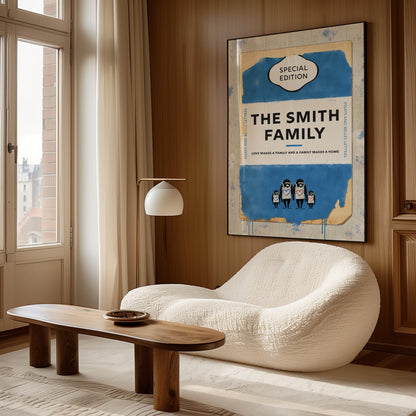 Personalised Book Cover Art Print (New Edition) - Magic Posters