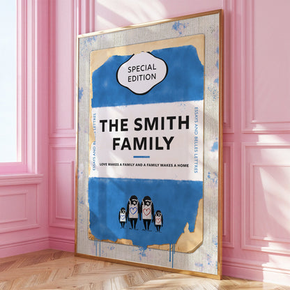 Personalised Book Cover Art Print (New Edition) - Magic Posters