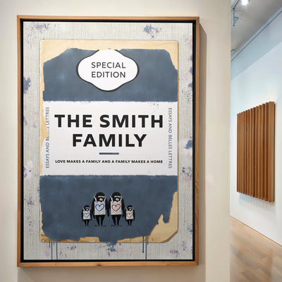 Personalised Book Cover Art Print (New Edition) - Magic Posters