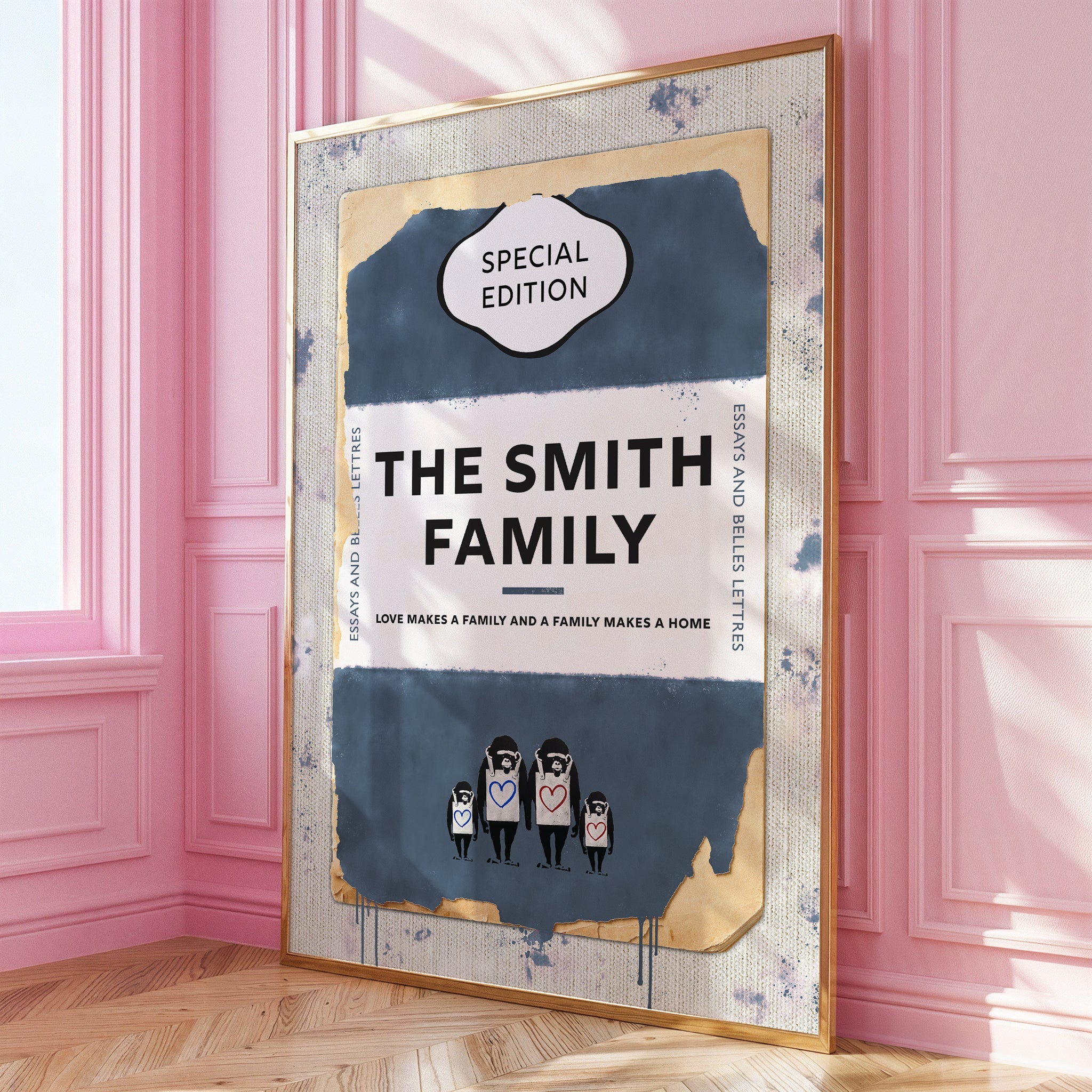 Personalised Book Cover Art Print (New Edition) - Magic Posters