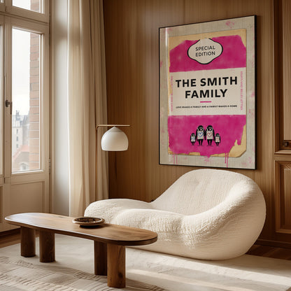 Personalised Book Cover Art Print (New Edition) - Magic Posters