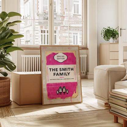 Personalised Book Cover Art Print (New Edition) - Magic Posters