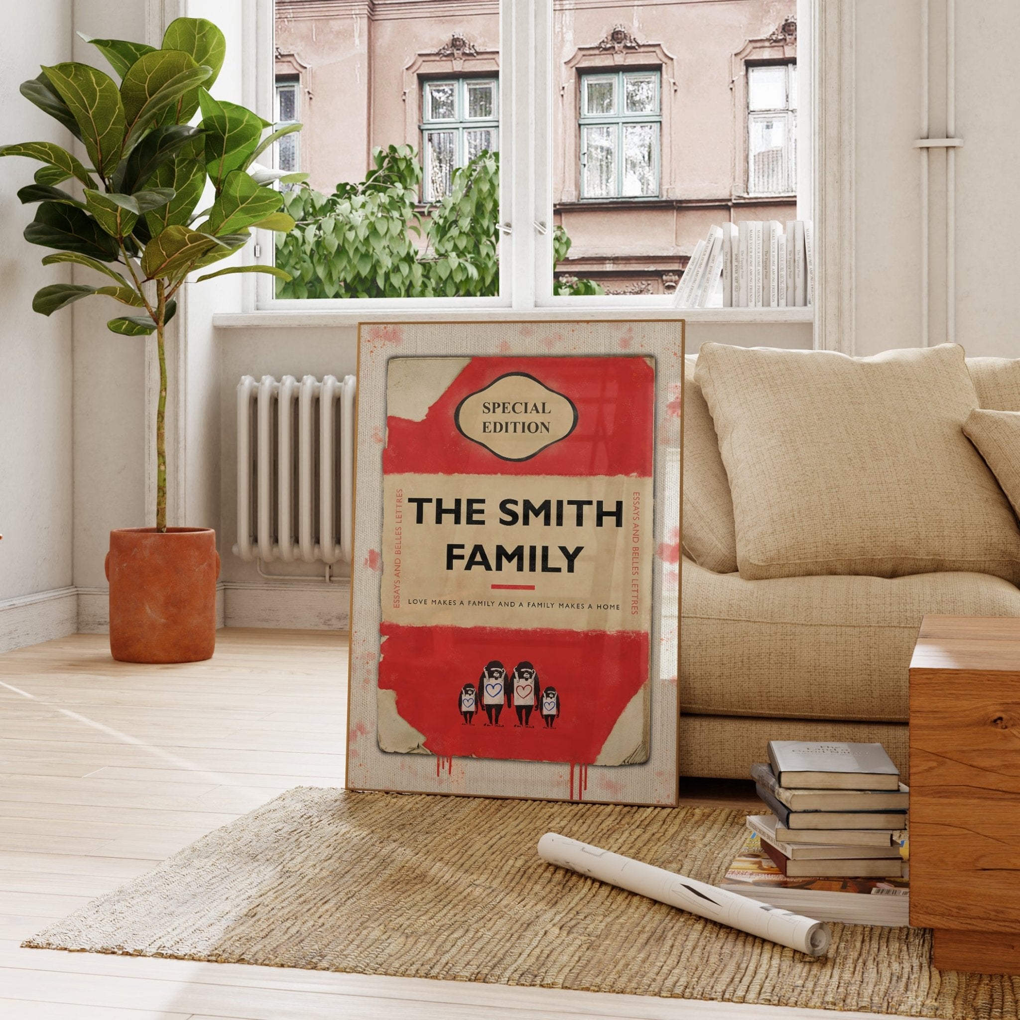 Personalised Book Cover Art Print (New Edition V2) - Magic Posters