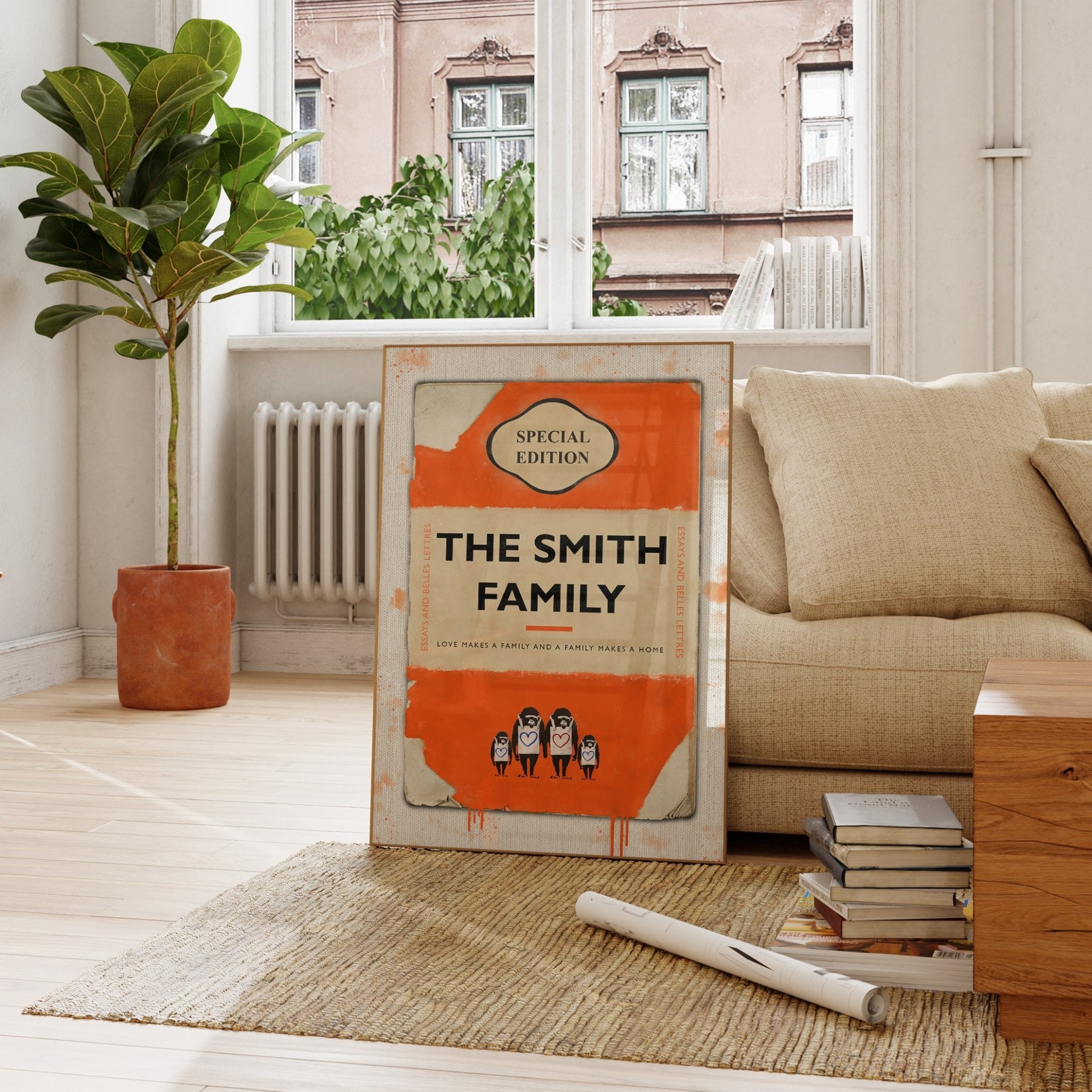 Personalised Book Cover Art Print (New Edition V2) - Magic Posters