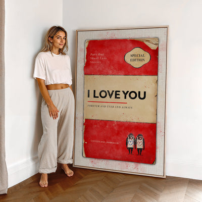 Personalised Book Cover Art Print - New Style - Magic Posters