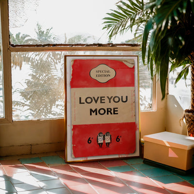 Personalised Book Cover Art Print (Oversized Design) - Magic Posters