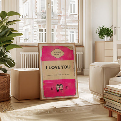 Personalised Book Cover Art Print (Oversized Design) - Magic Posters