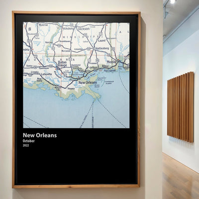 Personalised City Map Print - Magic Posters