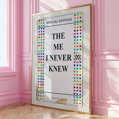 Personalised Multi Colour Spots Book Cover Art Print - Magic Posters