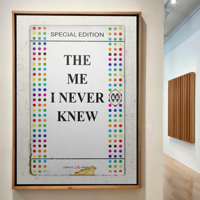 Personalised Multi Colour Spots Book Cover Art Print - Magic Posters