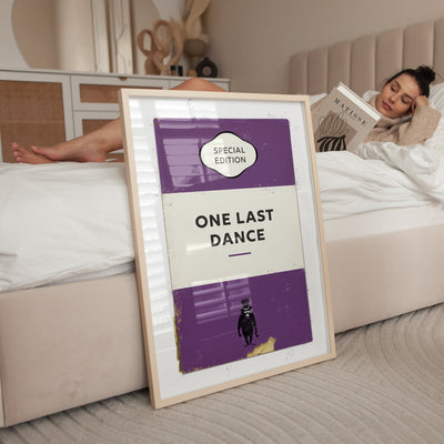 Personalised One Last Dance Book Cover Art Print - Magic Posters
