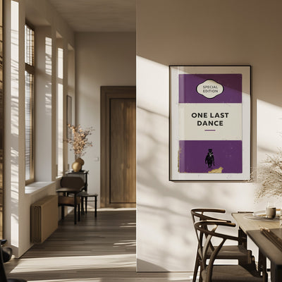 Personalised One Last Dance Book Cover Art Print - Magic Posters