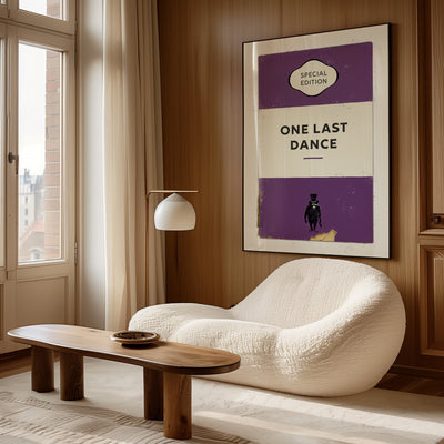 Personalised One Last Dance Book Cover Art Print - Magic Posters
