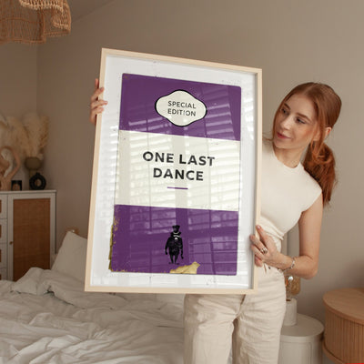 Personalised One Last Dance Book Cover Art Print - Magic Posters
