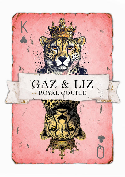 Personalised Playing Card Print