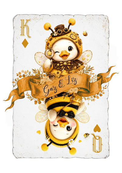Personalised Playing Card Print