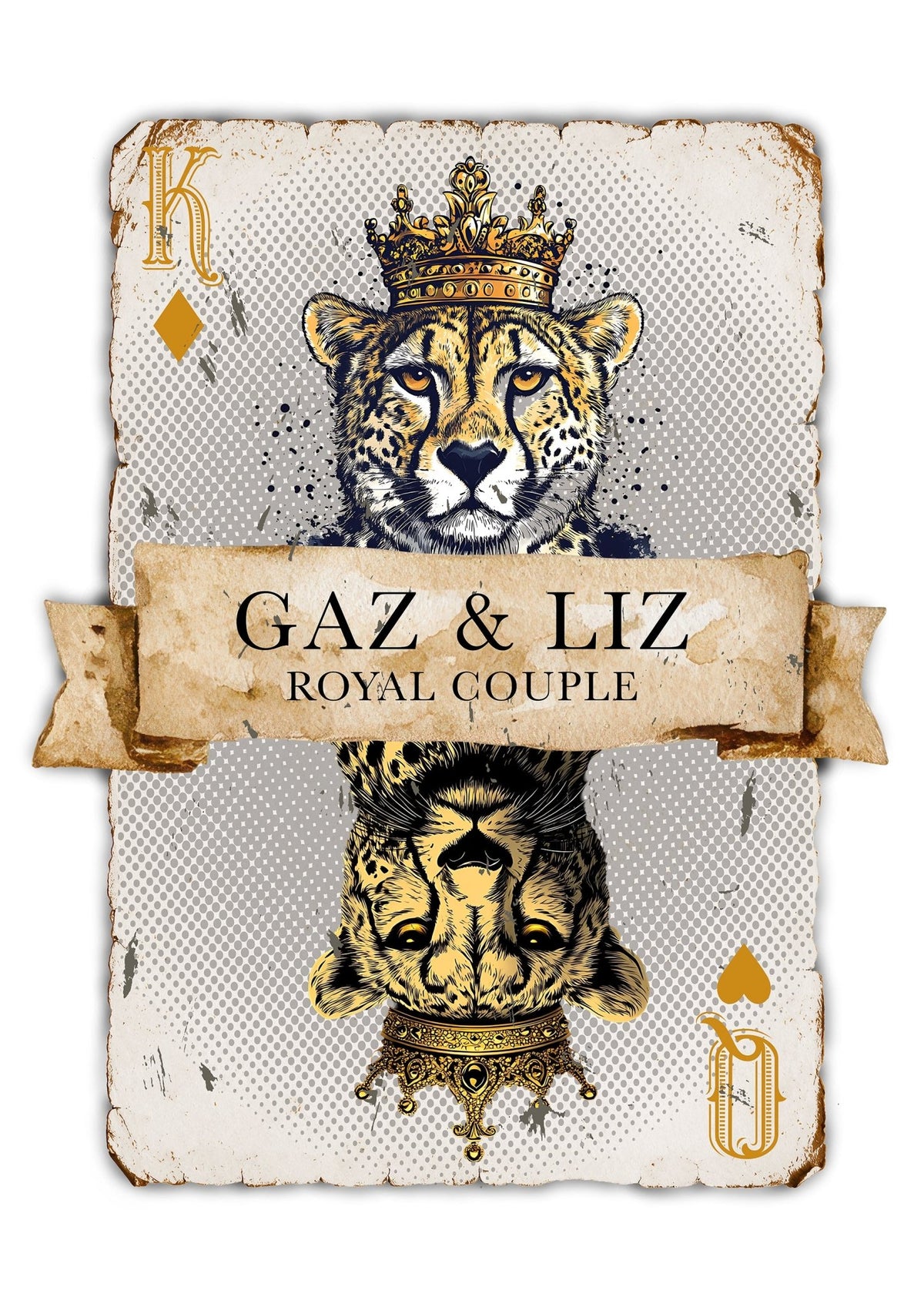 Personalised Playing Card Print