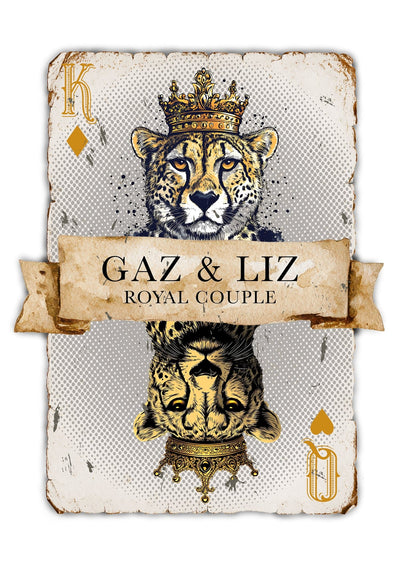 Personalised Playing Card Print