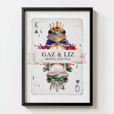 Personalised Playing Card Print - Card 18 - Magic Posters