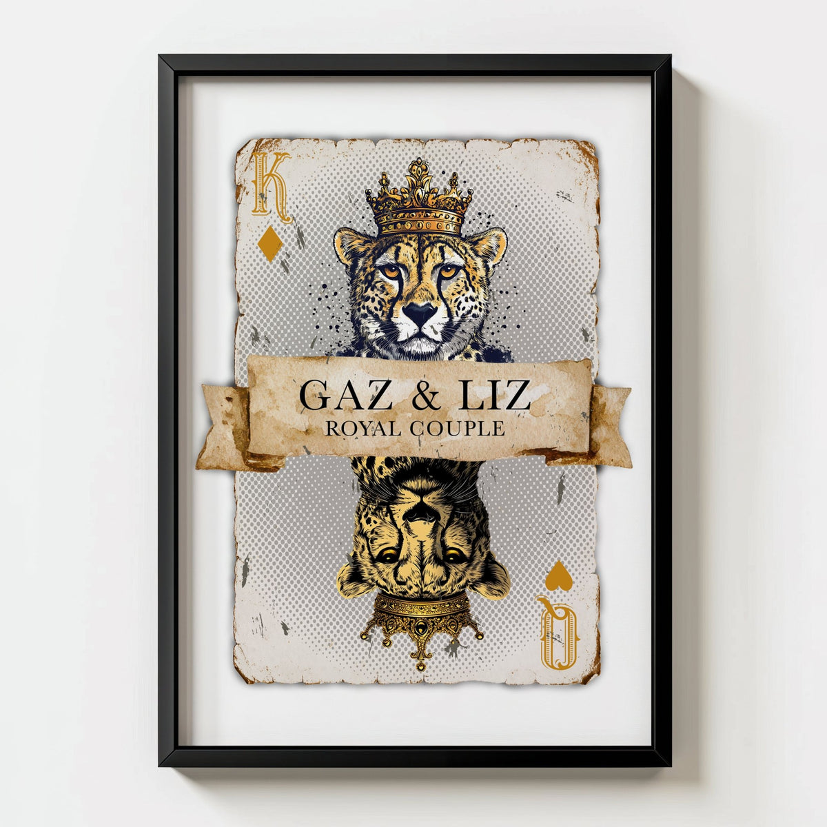 Personalised Playing Card Print - Card 6 - Magic Posters