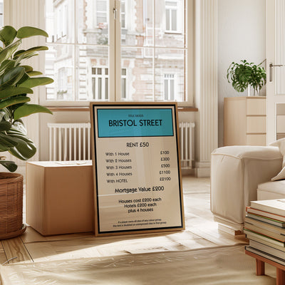 Personalised Property Card Print - Magic Posters