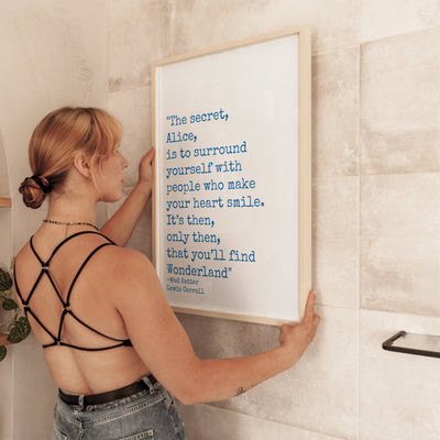 Personalised Quote Print (Typewriter Font) - Magic Posters