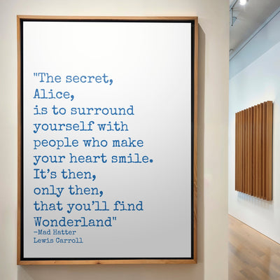 Personalised Quote Print (Typewriter Font) - Magic Posters