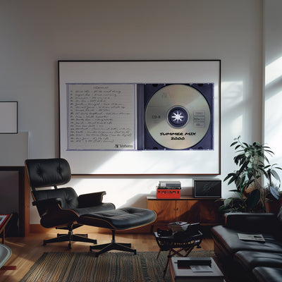 Personalised Retro Mix CD Print - Magic Posters
