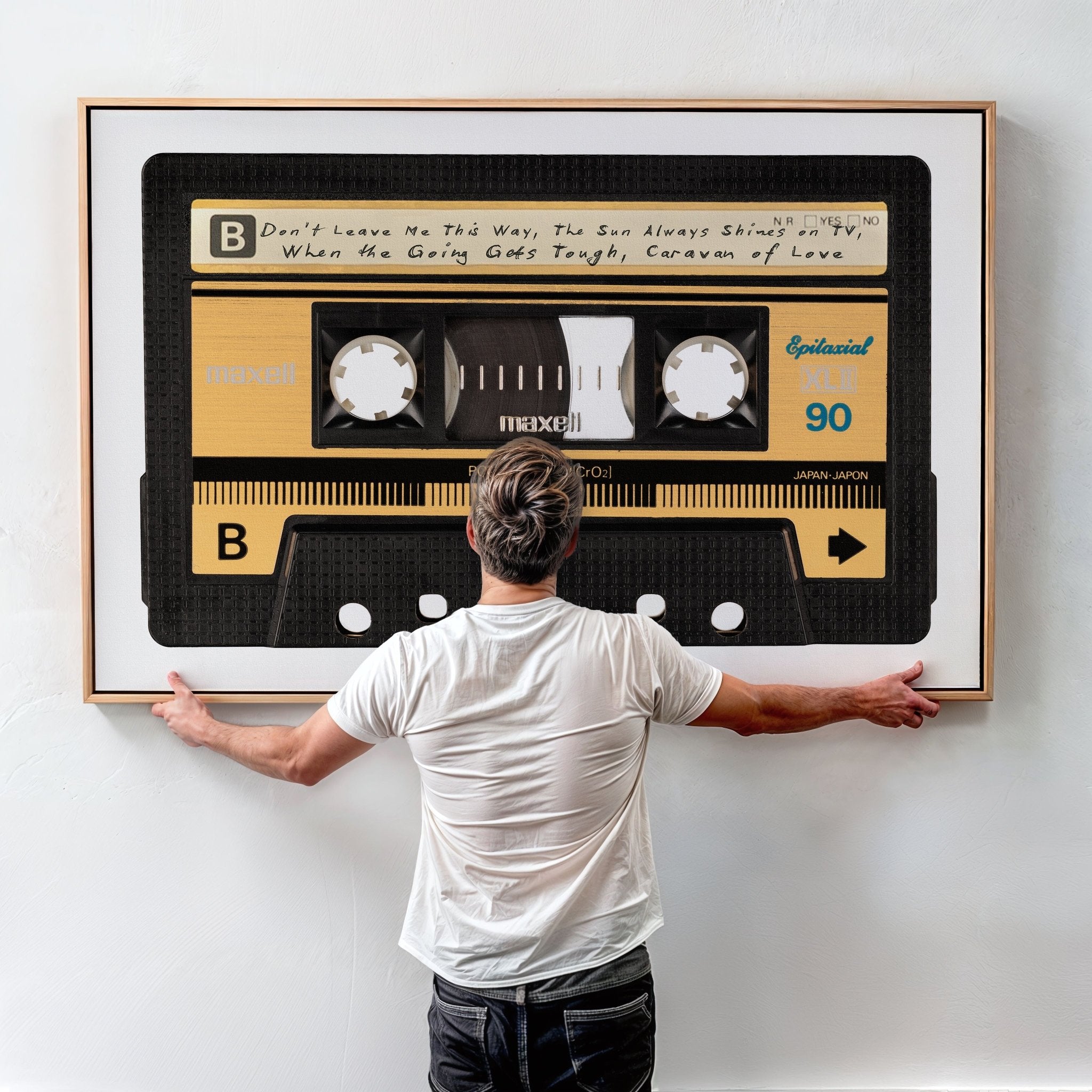 Personalised Retro Mixtape Print - Magic Posters
