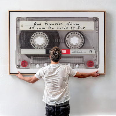 Personalised Retro Mixtape Print - (New This Week)! - Magic Posters