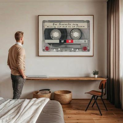Personalised Retro Mixtape Print - Magic Posters