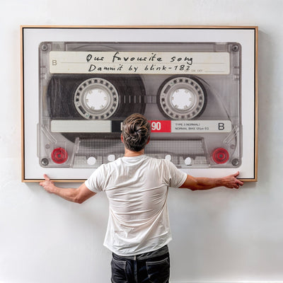 Personalised Retro Mixtape Print - (New This Week)! - Magic Posters