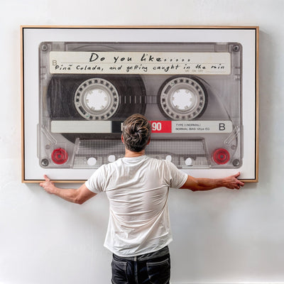 Personalised Retro Mixtape Print - Magic Posters