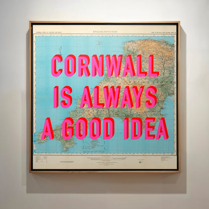 Personalised Retro Pop Art Map Print (Any Location) - Magic Posters