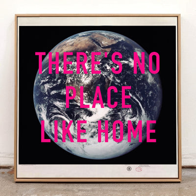Personalised Retro Pop Art Planet Earth Print - Magic Posters