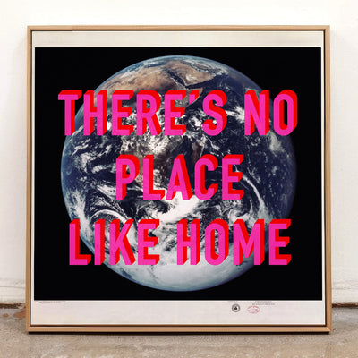 Personalised Retro Pop Art Planet Earth Print - Magic Posters